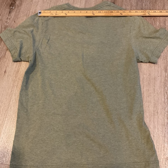 Old Navy - Short Sleeve Crewneck Shirt - Olive Green - Men’s Size Small - Picture 6 of 11